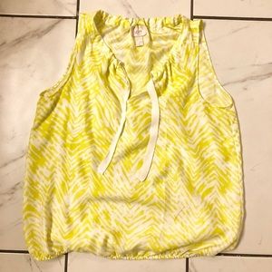 LOFT bubble tank top